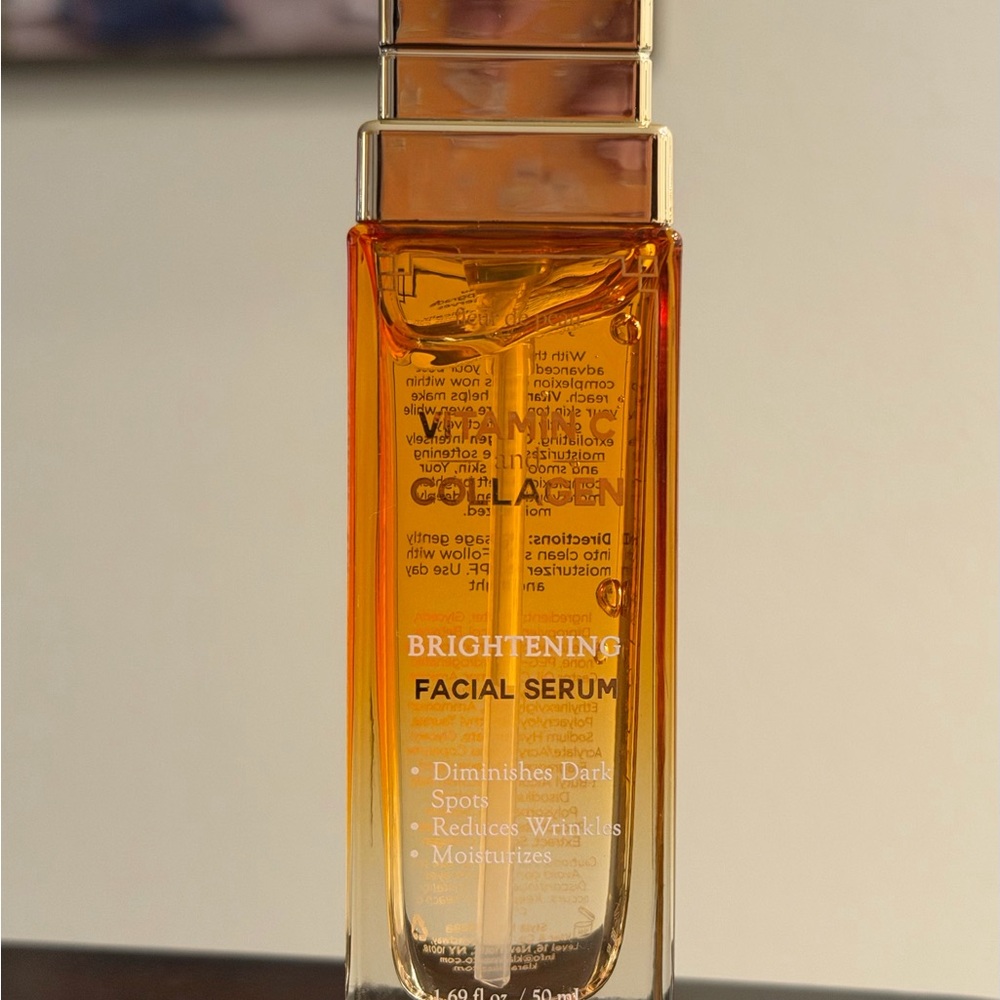 Vitamin C and Collagen Brightening Facial Serum Made in Korea 50ml sealed bottle